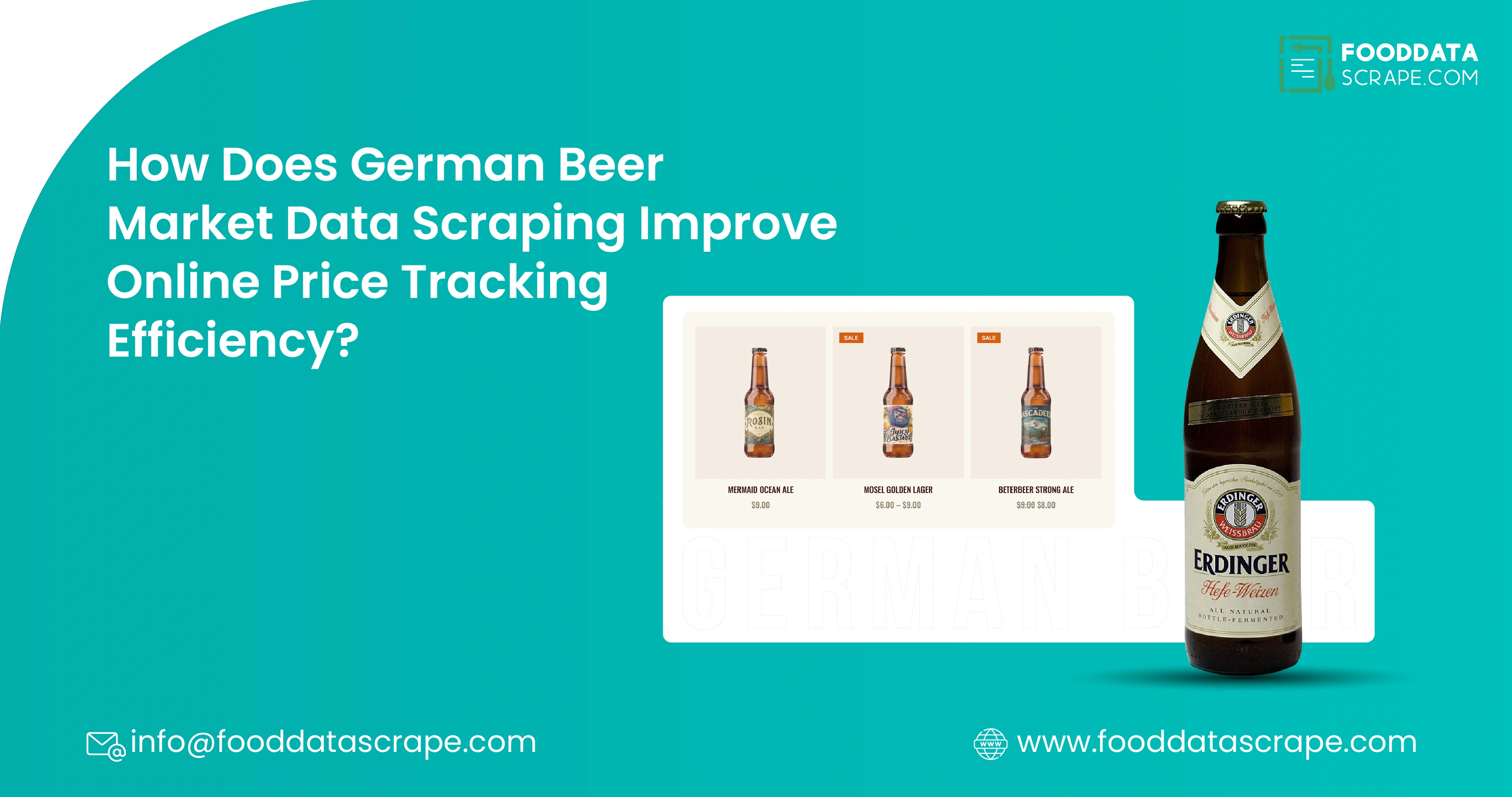 How Does German Beer Market Data Scraping Improve Online Price Tracking Efficiency?